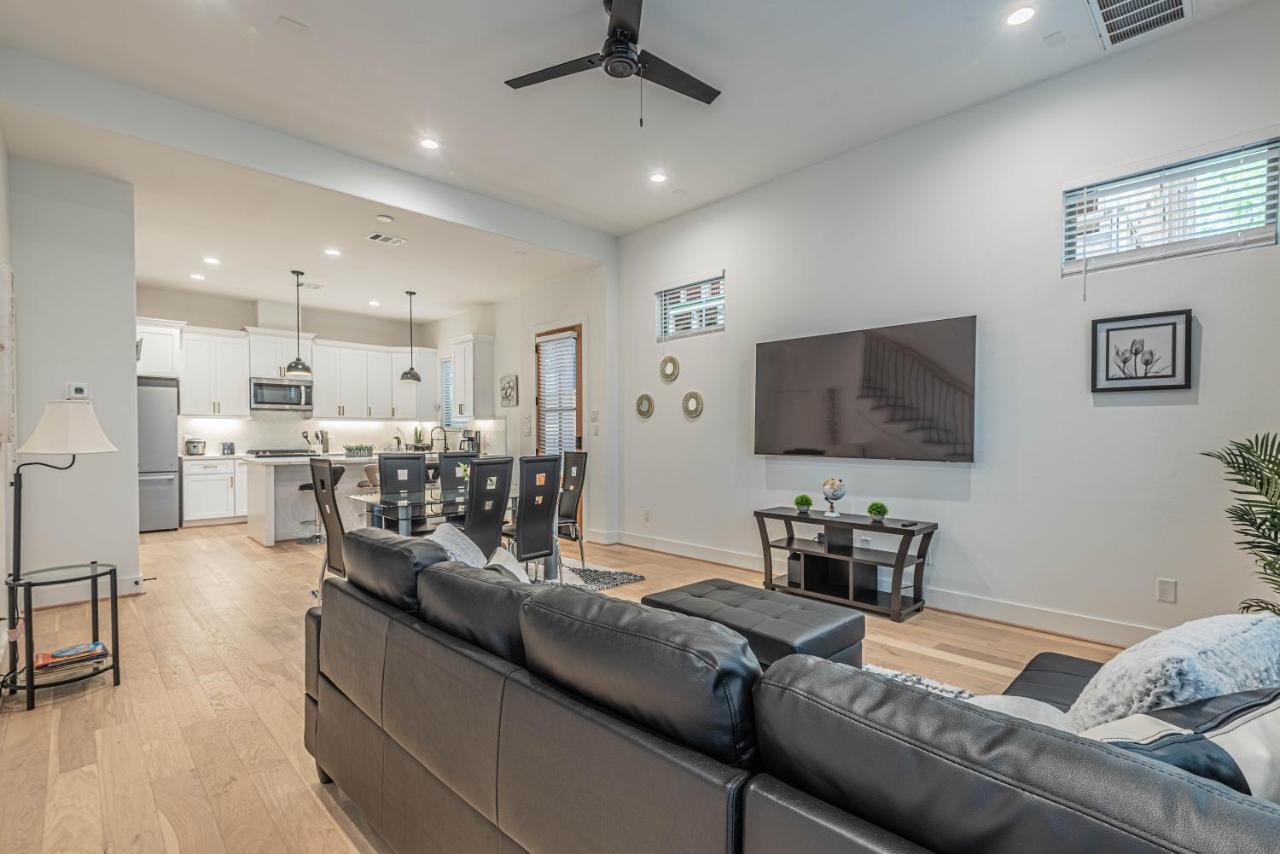 Вилла Luxury 3Br, Ks Bed Mins Away 4Rm Dtown, Med Ctr Хьюстон Экстерьер фото