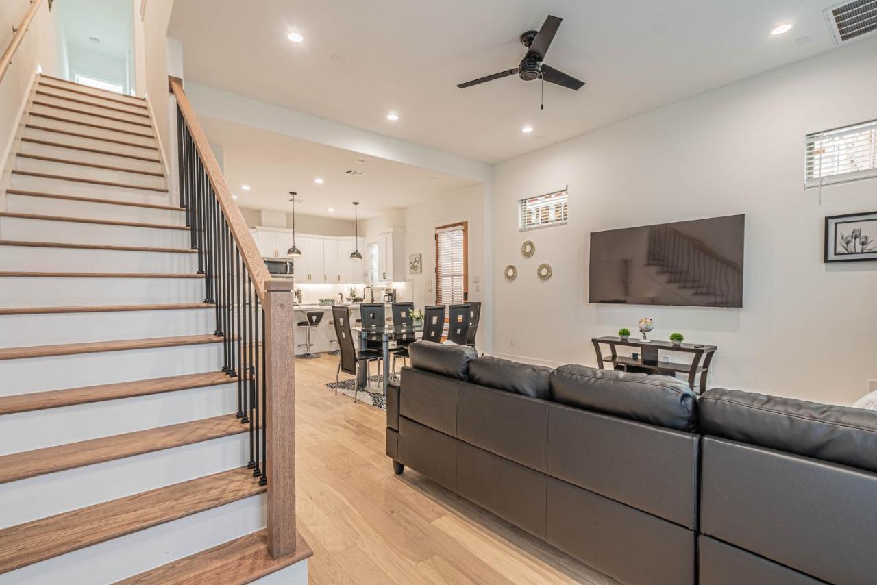 Вилла Luxury 3Br, Ks Bed Mins Away 4Rm Dtown, Med Ctr Хьюстон Экстерьер фото